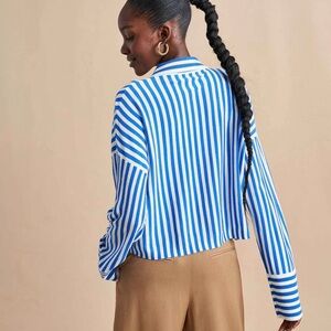 La Ligne Meredith Lightweight Knit Blouse